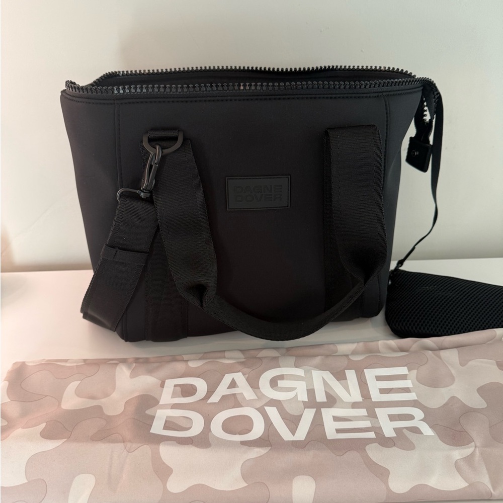 Dagne Dover Black Duffel Bag